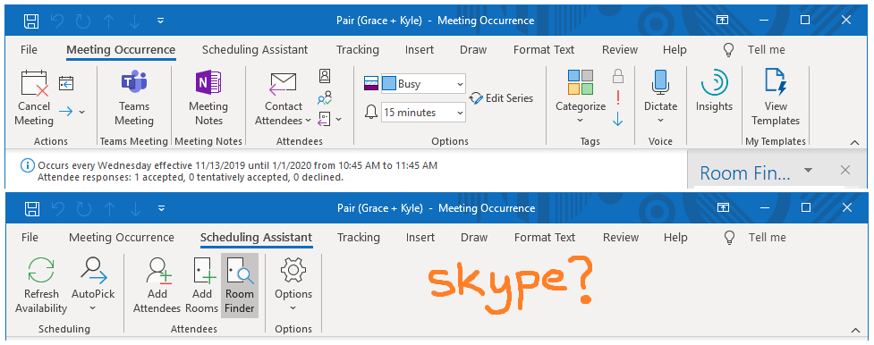 skype for business add in for outlook for mac
